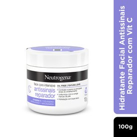 HIDRATANTE FACIAL NEUTROGENA FACE CARE INTENSIVE ANTISSINAIS REPARADOR 100G