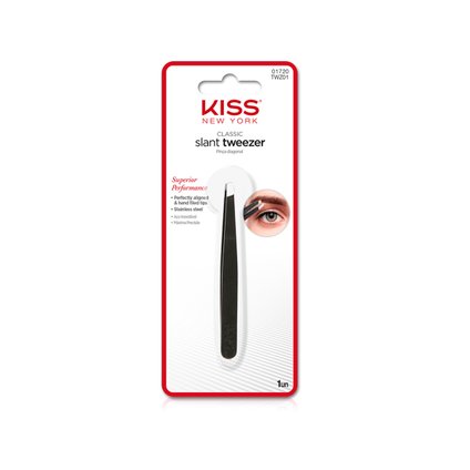 PINÇA KISS PARA SOBRANCELHAS PONTA DIAGONAL