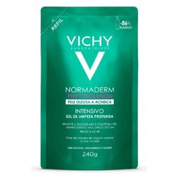 Gel De Limpeza Profunda Vichy Normaderm Phytosolution Intensivo Pele Oleosa A Acneica Refil 240g