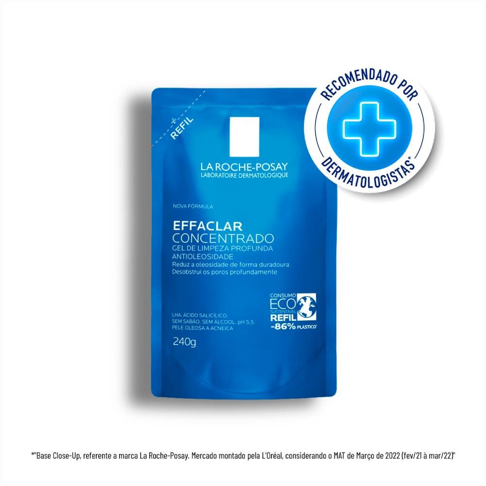 Gel De Limpeza La Roche Posay Effaclar Concentrado Refil G Panvel Farm Cias