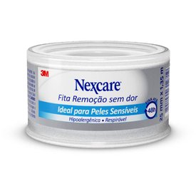 FITA ADESIVA NEXCARE REMOÇÃO SEM DOR 25MM X 1,35M