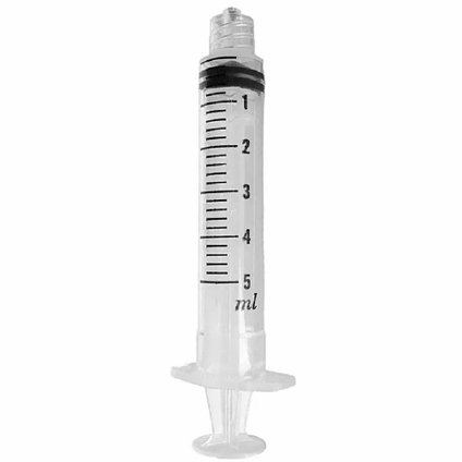 SERINGA SEM AGULHA BD PLASTIPAK 5ML