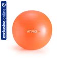 ES119 BOLA DE GINÁSTICA 65CM DE DIÂMETRO MATERIAL PVC LARANJA ATRIO