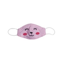 Máscara De Tecido Infantil Panvel Rosa Gatinha