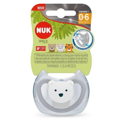 CHUPETA NUK GENIUS NEUTRA 0 A 6 MESES COM 1 UNIDADE