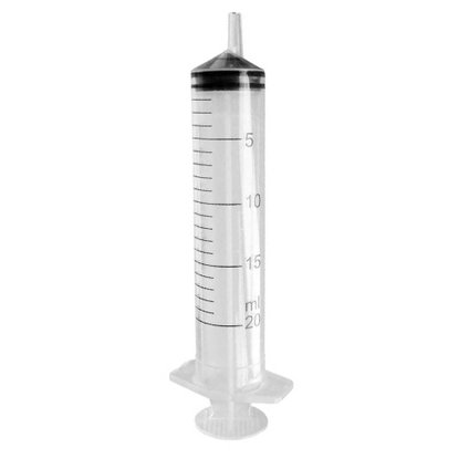 SERINGA SEM AGULHA BD PLASTIPAK 20ML