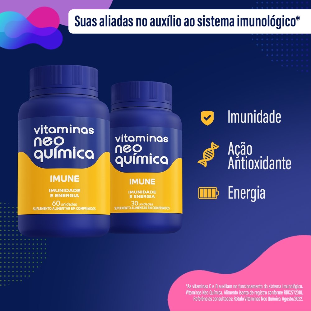 Vitamina C Neo Quimica 10 Comprimidos - PanVel Farmácias