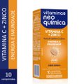 VITAMINA C + ZINCO EFERVESCENTE NEO QUÍMICA 10 COMPRIMIDOS