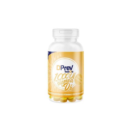DPREV TODO DIA 1.000UI  COM 30 GOMAS MASTIGÁVEIS SABOR ABACAXI - VITAMINA D3