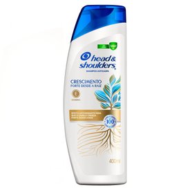 SHAMPOO ANTICASPA HEAD SHOULDERS CRESCIMENTO DESDE A RAIZ VITAMINA E 400ML