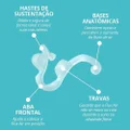 DILATADOR NASAL FLUX AIR MÉDIO E GRANDE COM 2 UNIDADES