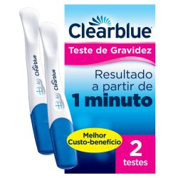 Teste De Gravidez Clearblue Detecção Rápida 2 Unidades