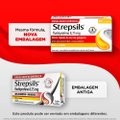 PASTILHAS PARA GARGANTA STREPSILS SABOR MEL E LIMÃO 24 PASTILHAS