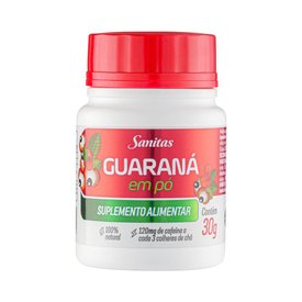 GUARANÁ EM PÓ SANITAS 30G