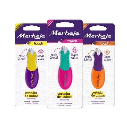 CORTADOR DE UNHAS MERHEJE TOUCH MIX