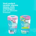 APARELHO DE DEPILAÇÃO DESCARTÁVEL GILLETTE VENUS SUAVE SENSITIVE 2 UNIDADES