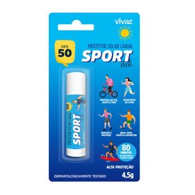PROTETOR LABIAL VIVAZ SPORT FPS 50 4,5G