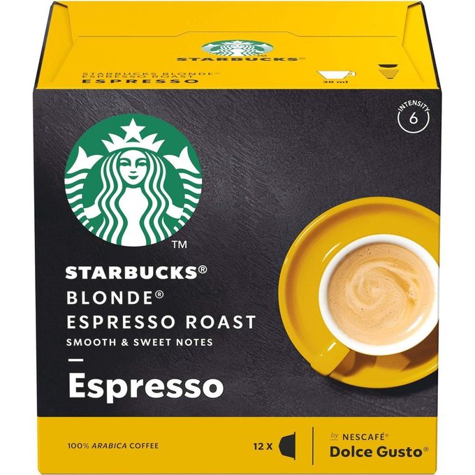 Café Em Cápsula Starbucks Blonde Espresso Roast 12 Cápsulas PanVel