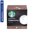 CAFÉ EM CÁPSULA STARBUCKS DOLCE GUSTO CAPPUCCINO 12 CÁPSULAS
