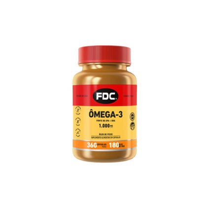 ÔMEGA 3 FDC 1000MG 360 CÁPSULAS