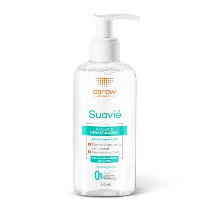 SABONETE LÍQUIDO DARROW SUAVIÉ PELE SENSÍVEL 140ML