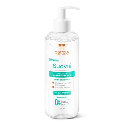 SABONETE LÍQUIDO DARROW SUAVIÉ PELE SENSÍVEL 400ML