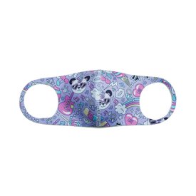 MÁSCARA DE TECIDO NEOPRENE M PANVEL PANDA UNICÓRNIO