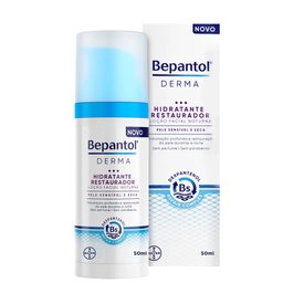 HIDRATANTE RESTAURADOR LOÇÃO FACIAL NOTURNA BEPANTOL DERMA 50ML