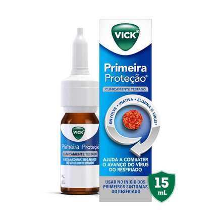VICK PRIMEIRA PROTEÇÃO SPRAY NASAL 15 ML