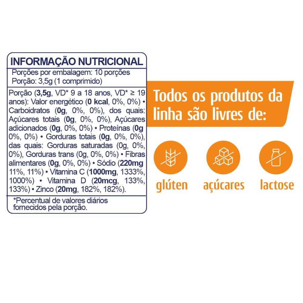 Vitamina C Neo Quimica 10 Comprimidos - PanVel Farmácias