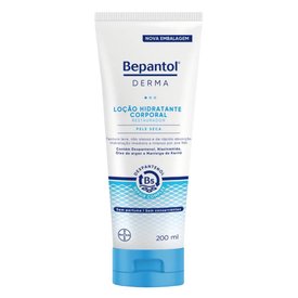 LOÇÃO CORPORAL HIDRATANTE RESTAURADOR DIÁRIA PELE SECA BEPANTOL DERMA 200ML