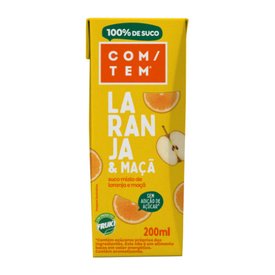 SUCO FRUKI COM/TEM LARANJA 200ML