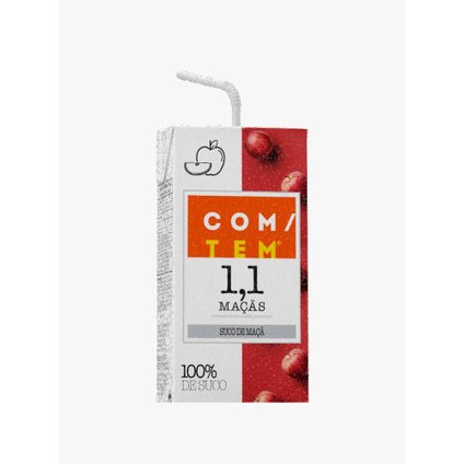 SUCO FRUKI COM/TEM MAÇÃ 200ML