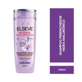 SHAMPOO PREENCHEDOR L'ORÉAL PARIS ELSEVE HIDRA HIALURÔNICO 200ML