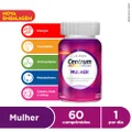 CENTRUM MULHER MULTIVITAMÍNICO DE A A ZINCO COM VITAMINAS E MINERAIS 60 COMPRIMIDOS