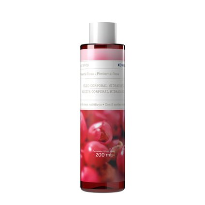 ÓLEO CORPORAL KORRES PIMENTA ROSA 200ML