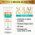 PROTETOR SOLAR FACIAL L'ORÉAL PARIS SOLAR EXPERTISE TOQUE SECO FPS 30 40G