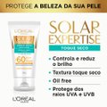PROTETOR SOLAR FACIAL L'ORÉAL PARIS SOLAR EXPERTISE TOQUE SECO FPS 60 40G