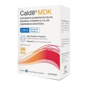 CÁLCIO CALDÊ MDK 2000UI 30 COMPRIMIDOS REVESTIDOS