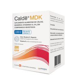 Cálcio Caldê Mdk 2000ui 60 Comprimidos Revestidos