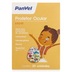 Protetor Ocular Infantil Panvel Com 20 Unidades
