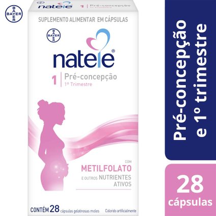 MULTIVITAMÍNICO GESTANTE NATELE PRÉ-CONCEPÇÃO 28 CÁPSULAS