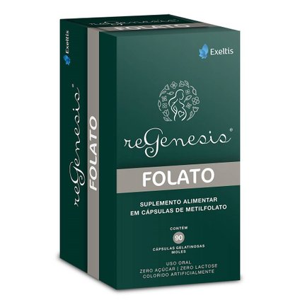 REGENESIS FOLATO 90 CÁPSULAS GELATINOSAS