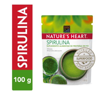 SUPLEMENTO SPIRULINA NATURES HEART 100G