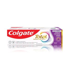 CREME DENTAL COLGATE TOTAL GENGIVA SAUDÁVEL ANTICÁRIE COM FLÚOR 90G
