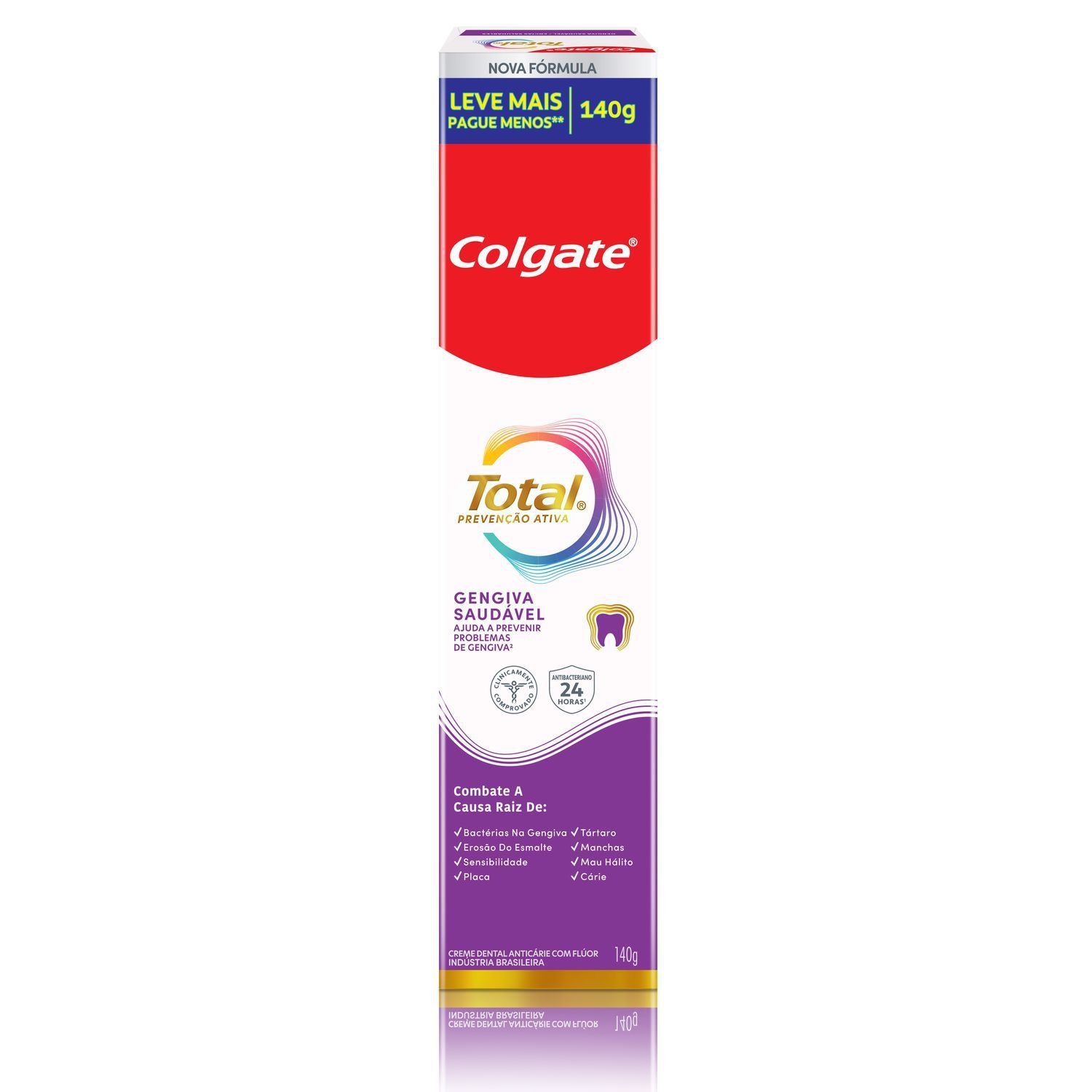 Creme Dental Colgate Total 12 Gengiva Reforçada 140g