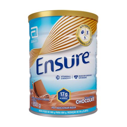 SUPLEMENTO NUTRICIONAL ENSURE CHOCOLATE 850G
