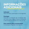 ANTIÁCIDO ESTOMAZIL ABACAXI PÓ EFERVESCENTE 6 ENVELOPES DE 5G CADA