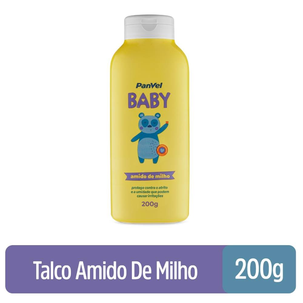 Talco Infantil Azul - Só Baby 200G