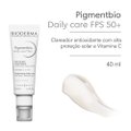 CREME FACIAL PIGMENTBIO DAILY CARE FPS 50+ BIODERMA CLAREADOR ANTIOXIDANTE COM VITAMINA C 40ML